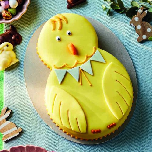 Easter Chick Cake